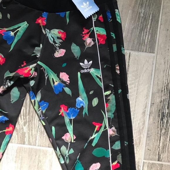 Adidas Floral Leggings - Picture 3 of 7